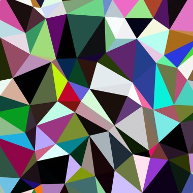 Arka plan çok renkli geometrik poligonal.