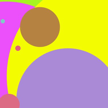 Daire geometrik güzel arka plan çok renkli desen.