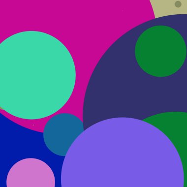 Daire geometrik yeni arka plan çok renkli desen.