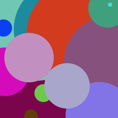 Daire geometrik zarif arka plan çok renkli desen.