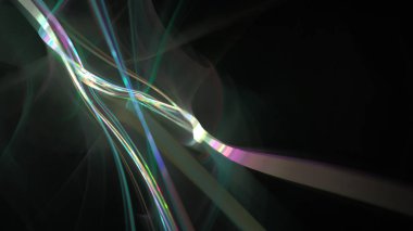 Fantezi kaotik renkli fraktal desen. Soyut Fraktal şekiller. 3D render resimde arka plan veya duvar kağıdı.