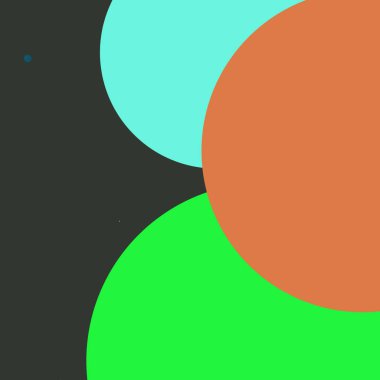 Daire geometrik zarif arka plan çok renkli desen.