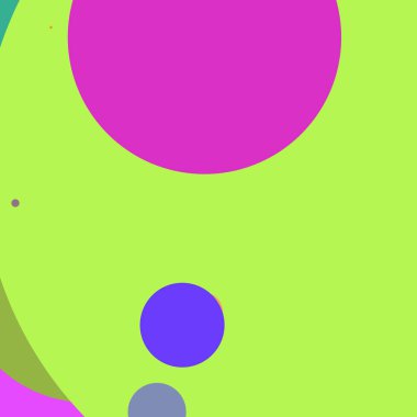 Daire geometrik yeni arka plan çok renkli desen.