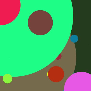 Daire geometrik büyük arka plan çok renkli desen.