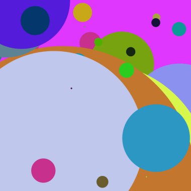 Daire geometrik yeni arka plan çok renkli desen.