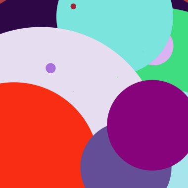 Daire geometrik büyük arka plan çok renkli desen.