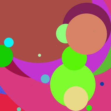 Daire geometrik güzel arka plan çok renkli desen.