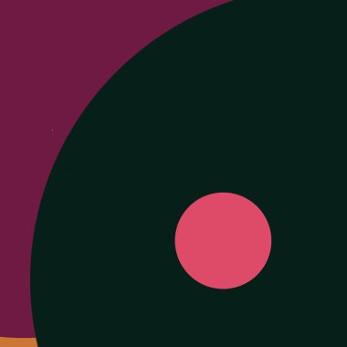 Daire geometrik zarif arka plan çok renkli desen.