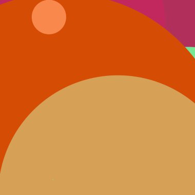 Daire geometrik zarif arka plan çok renkli desen.