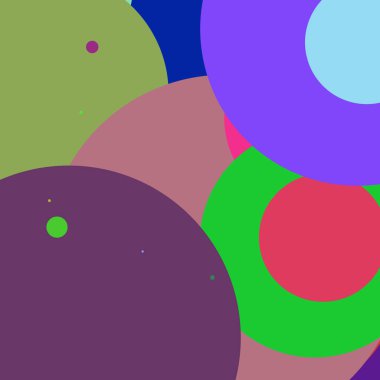 Daire geometrik şaşırtıcı arka plan çok renkli desen.