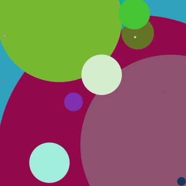 Daire geometrik şaşırtıcı arka plan çok renkli desen.