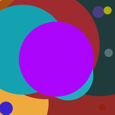 Daire geometrik şaşırtıcı arka plan çok renkli desen.