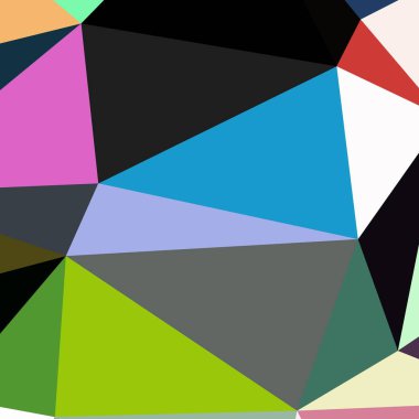 Arka plan çok renkli geometrik poligonal.