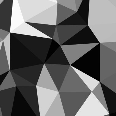 Üçgen poligonal arka plan - eğilim desen.