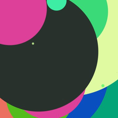 Daire geometrik büyük arka plan çok renkli desen.