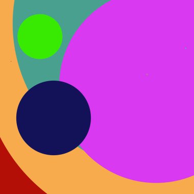 Daire geometrik büyük arka plan çok renkli desen.