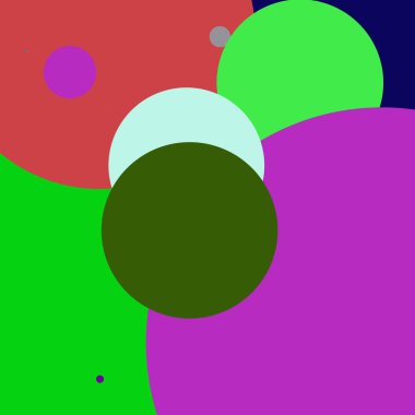 Daire geometrik şaşırtıcı arka plan çok renkli desen.