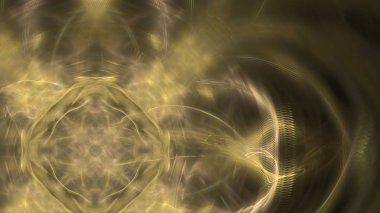 Fantezi kaotik renkli fraktal desen. Soyut Fraktal şekiller. 3D render resimde arka plan veya duvar kağıdı.