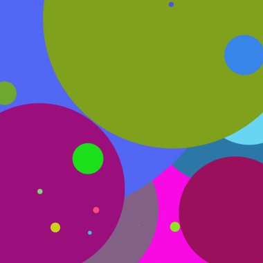 Daire geometrik güzel arka plan çok renkli desen.