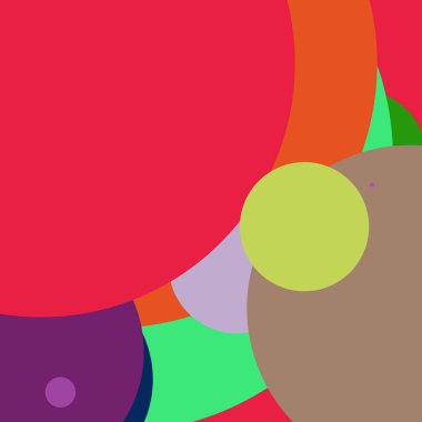 Daire geometrik büyük arka plan çok renkli desen.