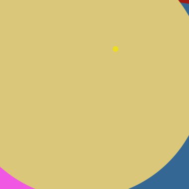 Daire geometrik yeni arka plan çok renkli desen.