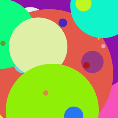 Daire geometrik zarif arka plan çok renkli desen.