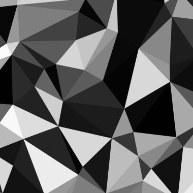 Üçgen poligonal arka plan - eğilim desen.