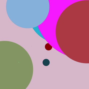 Daire geometrik şaşırtıcı arka plan çok renkli desen.