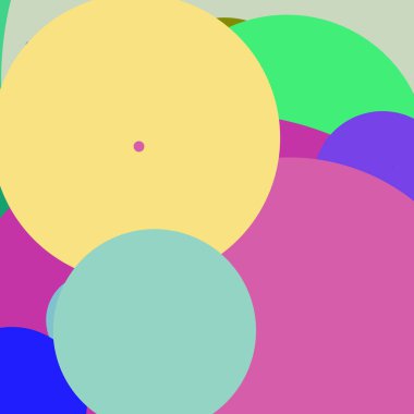 Daire geometrik güzel arka plan çok renkli desen.