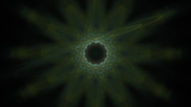 Fantezi kaotik renkli fraktal desen. Soyut Fraktal şekiller. 3D render resimde arka plan veya duvar kağıdı.