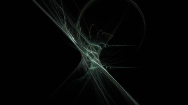 Fantezi kaotik renkli fraktal desen. Soyut Fraktal şekiller. 3D render resimde arka plan veya duvar kağıdı.