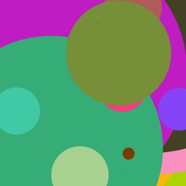 Daire geometrik güzel arka plan çok renkli desen.