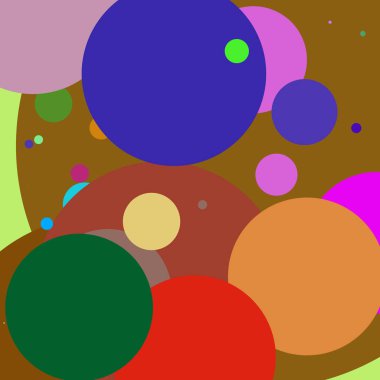 Daire geometrik yeni arka plan çok renkli desen.