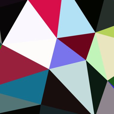 Arka plan çok renkli geometrik poligonal.