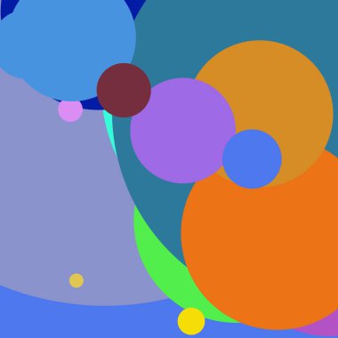 Daire geometrik güzel arka plan çok renkli desen.