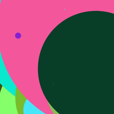 Daire geometrik şaşırtıcı arka plan çok renkli desen.