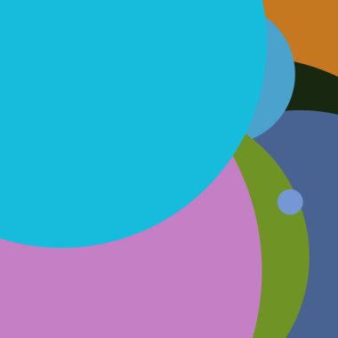 Daire geometrik güzel arka plan çok renkli desen.