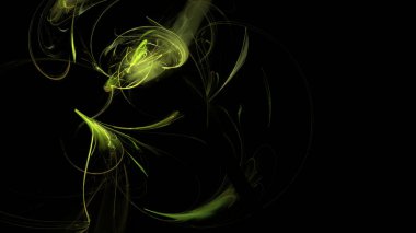 Fantezi kaotik renkli fraktal desen. Soyut Fraktal şekiller. 3D render resimde arka plan veya duvar kağıdı.