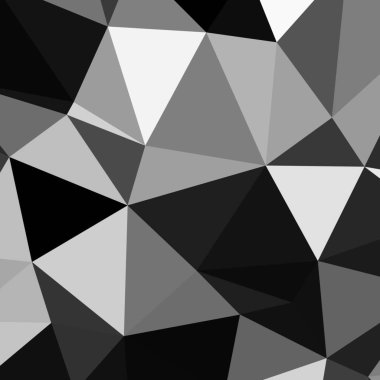 Üçgen poligonal arka plan - eğilim desen.