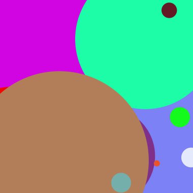 Daire geometrik zarif arka plan çok renkli desen.