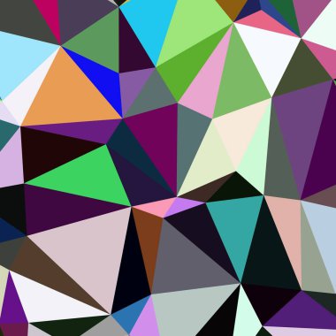 Arka plan çok renkli geometrik poligonal.