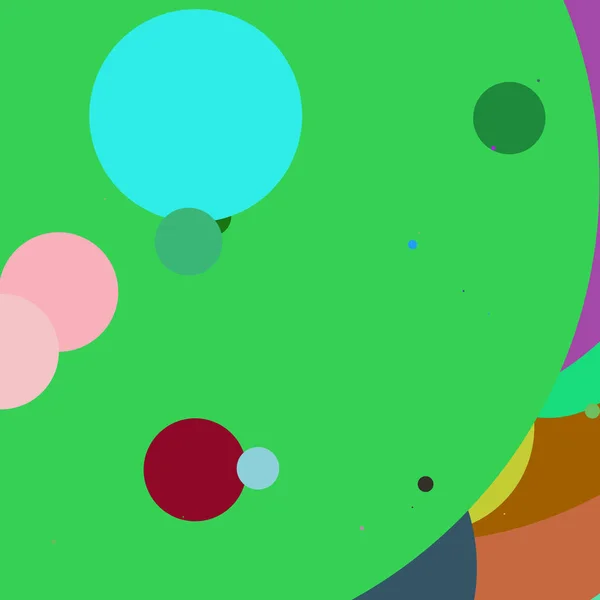 Круг Геометрические Прекрасный Абстрактный Фон Разноцветный Узор — стоковое фото