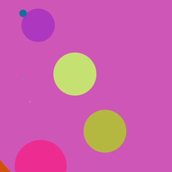 Kreis Geometrisch Elegant Abstrakt Hintergrund Mehrfarbig Muster — Stockfoto