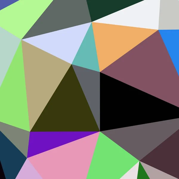 Abstracte Achtergrond Multicolor Geometrische Poligonal — Stockfoto