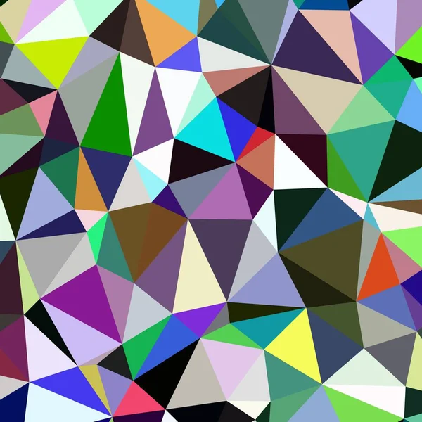 Abstract Background Multicolored Geometric Poligonal — Stock Photo, Image