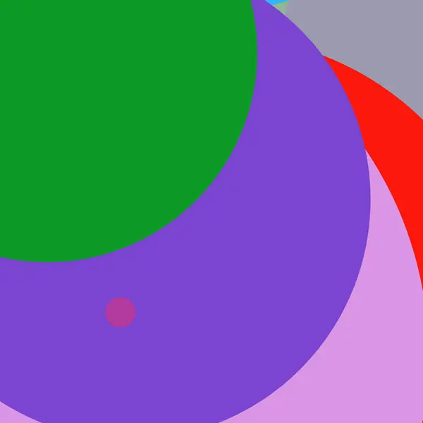 Círculo Geométrico Hermoso Fondo Abstracto Patrón Multicolor —  Fotos de Stock