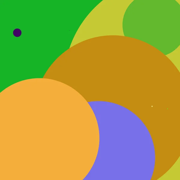 Lingkaran Geometris Indah Latar Belakang Abstrak Multicolor Pola — Stok Foto
