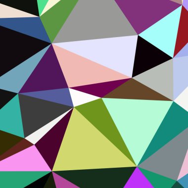 Arka plan çok renkli geometrik poligonal.