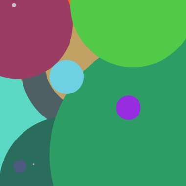 Daire geometrik yeni arka plan çok renkli desen.