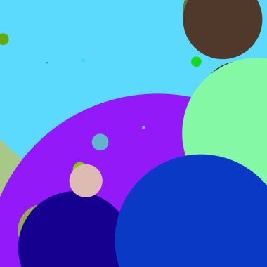 Daire geometrik güzel arka plan çok renkli desen.